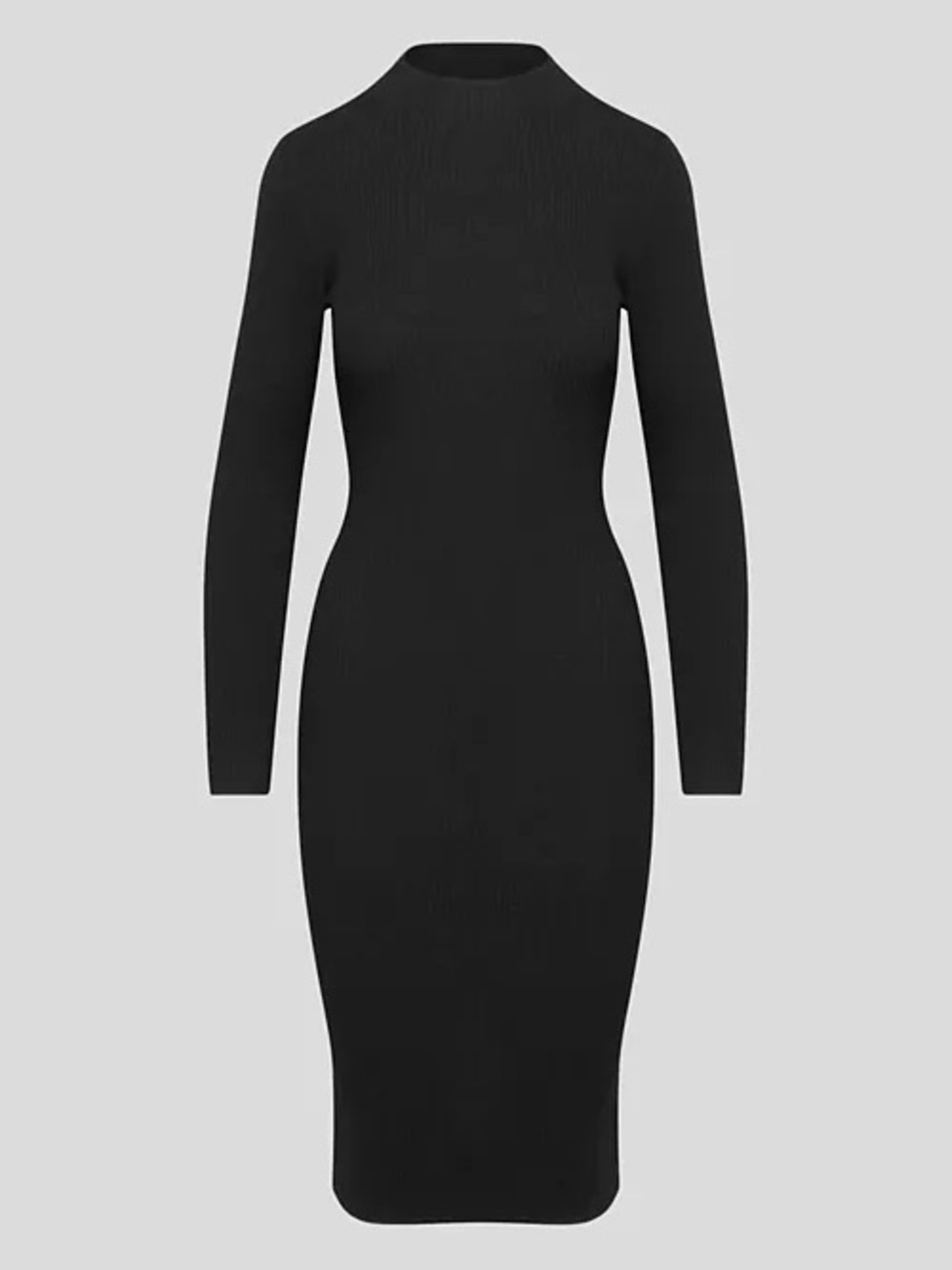 Aritzia BABATON Black Long Sleeve Bodycon Dress - Women